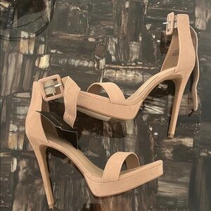 Forever 21 Nude High Heel Sandals